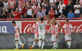 Atlante no pudo con la garra y calidad del Necaxa; los Hidrorayos pelearán por ascender. (FOTO: Record)
