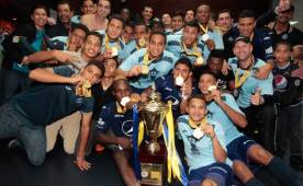 Motagua tiene definidas varias actividades con la Copa antes de finalizar el año 2014. Foto Ronald Aceituno