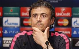 Luis Enrique ha pedido un Camp Nou 'a reventar' para el juego ante el Valencia. Foto EFE