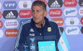 'Messi tiene mucho deseo de ganar algo con Argentina. Está comprometido', resaltó Bauza.