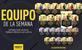 Este es el equipo de la semana de FIFA 17.