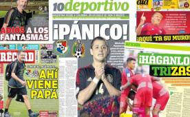 Las principales portadas de los diarios destacan una cruda rivalidad entre ambos países. Mientras en México dicen que 'ahí viene papá', en Panamá le responden con 'háganlos trizas'...
