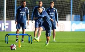 Sergio Agüero ya trabaja pensando en la Copa América y en Honduras.