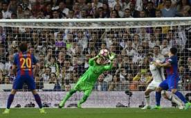 Keylor Navas tuvo una destacada actuación con el Real Madrid en el clásico español.