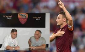 Totti cumplirá su sueño de retirarse en el equipo de sus amores.