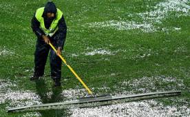 El estadio de Rabat terminó en muy mal estado luego del partido entre Cruz Azul y Sydney Wanderers.