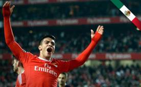 Raúl Alonso Jiménez Rodríguez pertenece en un 100% al Benfica de Portugal.