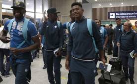 El plantel llegó óptimo a pesar del largo viaje que comenzó la tarde del sábado en San Pedro Sula.