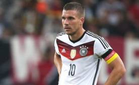 Podolski es tercer marcador en la historia de la selección alemana.