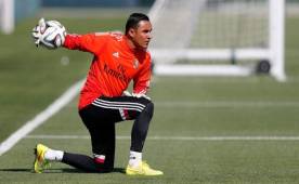 Keylor Navas podría ser titular este sábado con el Real Madrid.