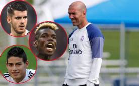 Zinedine Zidane habló de los jugadores que podría irse y llegar, pero de ninguno dio pistas.