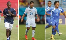 Romell Quioto, Jorge Claros y Ever Alvarado han sido los llamados sorpresas de Honduras.