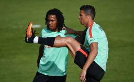 Cristiano se sumó a la concentración de la selección el pasado domingo. Foto AFP.