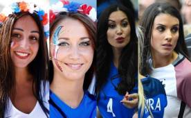 Muchas mujeres bonitas dejaron un toque más que especial en la final de la Eurocopa.
