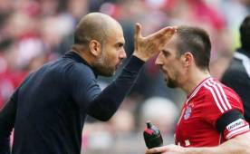 Ribery en un momento se sintió confundido con el sistema de juego de Pep Guardiola.