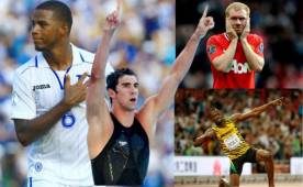 La mayoría de estos deportistas han tenido que pelear contra el cáncer; otros atletas como Usain Bolt y Michael Phelps han sufrido enfermedades que tiene que ver con su crecimiento físico.