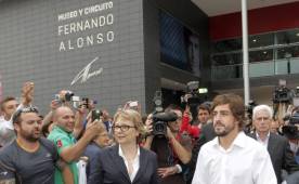 Fernando Alonso, ha inaugurado hoy el complejo automovilístico que lleva su nombre.