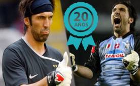 El portero de Italia y la Juventus cumple este día dos décadas de haber debutado en la Serie A