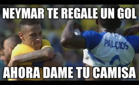 Honduras cayó 6-0 ante Brasil en semifinales de Juegos Olímpicos de Río 2016 y la afición ha despotricado contra Johnny Palacios por pedirle la camisa a Neymar al final del partido.