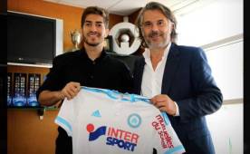 Lucas Silva ya fue presentado como nuevo refuerzo del Olympique de Marsella. Foto @OM_Officiel