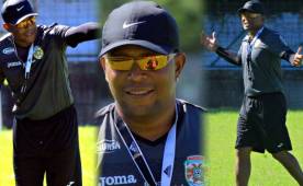 El exgoleador de la Selección de Honduras, Carlos Pavón, se mostró activo y comenzó a realizar labores específicas con los atacantes esmeraldas