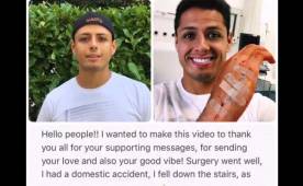 Chicharito mandó este viernes un mensaje a través de las redes sociales.