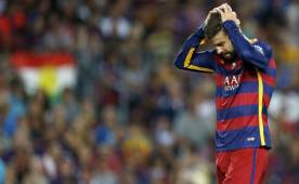 Piqué escribió varios tuits en alusión a los del Espanyol.