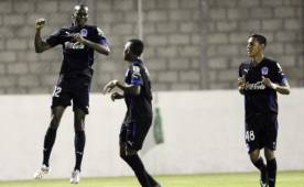 El defensa Bryan Johnson anotó el gol del triunfo para Olimpia ante Comayagua FC.