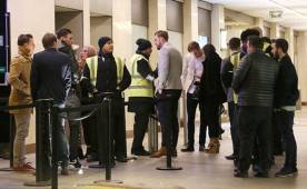 Andy King, Matty James y Ben Hamer, compañeros de Danny Drinkwater, no ingresaron a la discoteca.