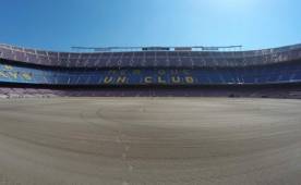 El Camp Nou dejará de tener césped natural para pasar a tener un terreno de juego híbrido