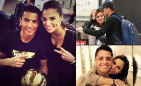 Villalón dice que se asustó de ver los rumores de supuesto romance con Cristiano porque ya era novia del Chicharito. Foto Twitter
