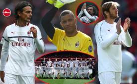 El Milan disputó este sábado un juego de leyendas ante el Liverpool (perdió 2-3) con la plantilla que ganó la útlima Champions en 2007 al propio equipo inglés. Mirá comó lucen en la actualidad esas figuras que enamoraron en Italia.