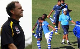 A Daniel Uberti no le gustó que los jugadores Jhow Benavídez y Luis 'Buba' López llegaron lesionados a la pretemporada procedentes de un microciclo de la Sub-23 de Honduras.