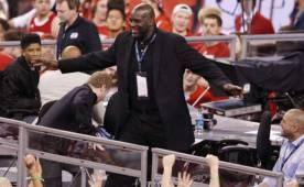 Shaquille O’Neal ex estrella de la NBA.