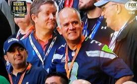 Una cámara de Fox Sport lo captó y los mexicanos lo identificaron de inmediato. Foto Twitter