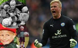 Kasper Schmeichel tiene sangre de leyenda en sus venas, su padre Peter es uno de los mejores arqueros de la historia.