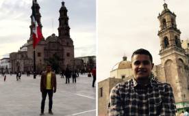 Una “selfie” para el recuerdo. Le encanta esta ciudad de Aguascaliente.