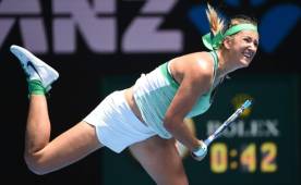 Azarenka volverá a tener acción en el Abierto de Australia este domingo.