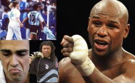 Algunos son casos confirmados, otros no. Desde Diego Maradona hasta Floyd Mayweather, han pasado por acusaciones de haberse dopado.