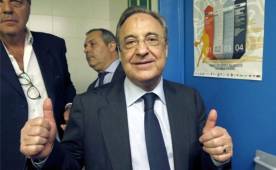 Florentino Pérez, presidente del Real Madrid espera que el TAS les siga dando la razón.