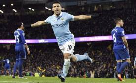 El Kun anotó el gol más valioso del Manchester City que les da el pase a la final de la Copa de Liga.