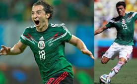 Andrés Guardado y Héctor Moreno, encabezan el once de los mexicanos para jugar frente a Honduras mañana en el estadio Azteca. Fotos cortesía