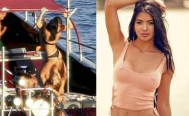 Cristiano Ronaldo fue quien invitó a Paula a su yate durante sus vacaciones en la isla de Ibiza.