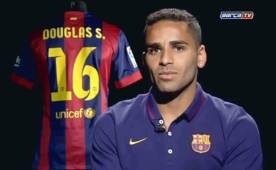 Douglas Pereira tiene 25 años y desde su llegada a Barcelona ha tenido poco minutos, no ha podido consolidarse y Luis Enrique lo tiene en la lista de descartados.
