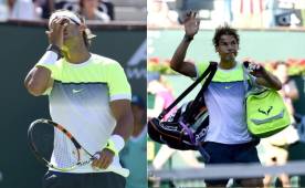 El español lamentó la derrota ante el canadiense Raonic.