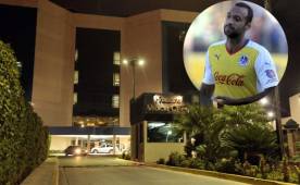 El defensor del Olimpia, Fabio de Souza, fue internado el viernes en un hospital de Tegucigalpa y este lunes se confirmó que fue por una trombosis venosa profunda en pierna izquierda. Foto Juan Salgado