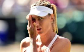 Sharapova vive un duro momento en su carrera como tenista de la WTA.