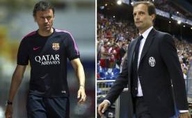 Luis Enrique y Massimiliano Allegri son los grandes protagonistas de esta final de Champions.