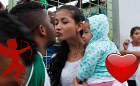 Este domingo se festeja en el mundo el Día de los Enamorados y hemos recopilado de fotos que se han dado en la fecha 6 de la Liga de Honduras