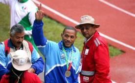 Rolando Palacios se bañó de oro en el Juegos Centroamericanos y del Caribe.